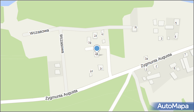 Mikaszówka, Mikaszówka, 1e, mapa Mikaszówka