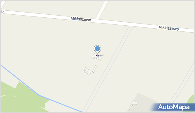 Mikłaszewo, Mikłaszewo, 52, mapa Mikłaszewo