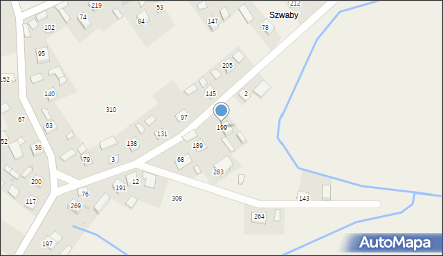 Mikluszowice, Mikluszowice, 199, mapa Mikluszowice