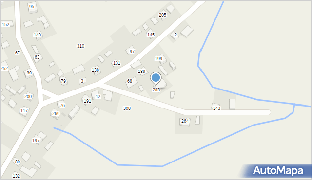 Mikluszowice, Mikluszowice, 283, mapa Mikluszowice