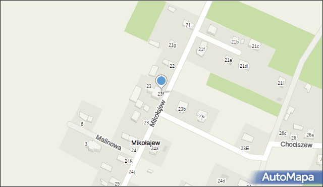 Mikołajew, Mikołajew, 23f, mapa Mikołajew