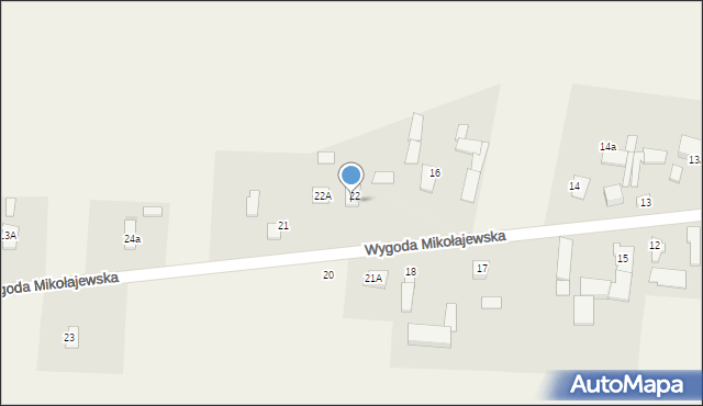 Mikołajewice, Mikołajewice, 21, mapa Mikołajewice