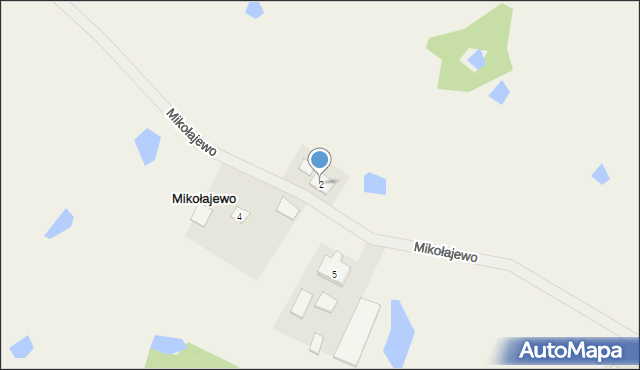 Mikołajewo, Mikołajewo, 2, mapa Mikołajewo