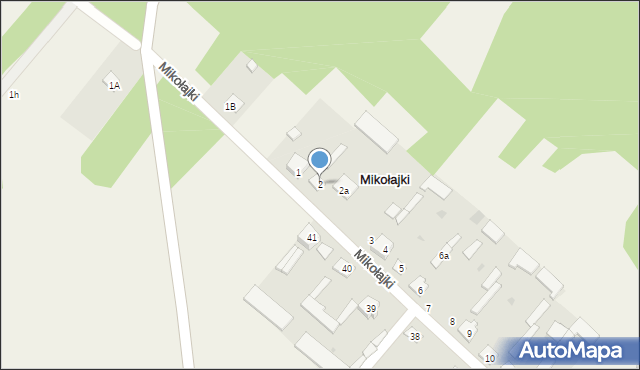 Mikołajki, Mikołajki, 2, mapa Mikołajki