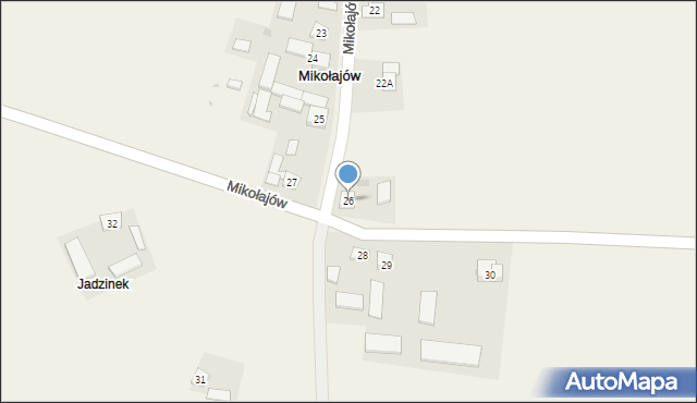 Mikołajów, Mikołajów, 26, mapa Mikołajów