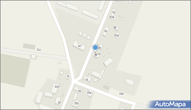 Mikołajowice, Mikołajowice, 38, mapa Mikołajowice