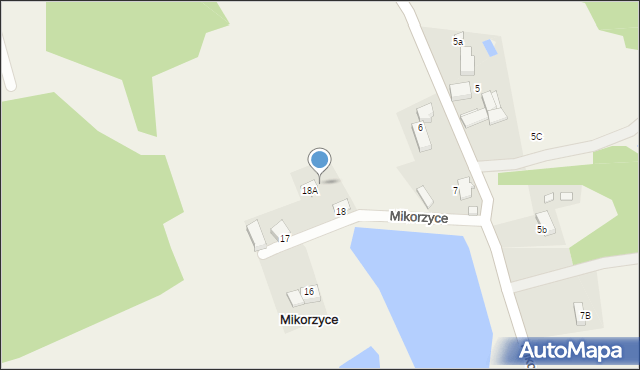 Mikorzyce, Mikorzyce, 7a, mapa Mikorzyce