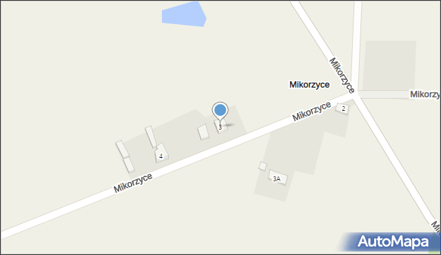 Mikorzyce, Mikorzyce, 3, mapa Mikorzyce