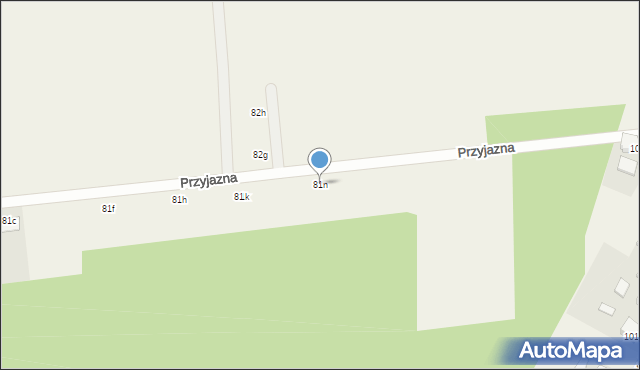 Mikorzyn, Mikorzyn, 81n, mapa Mikorzyn