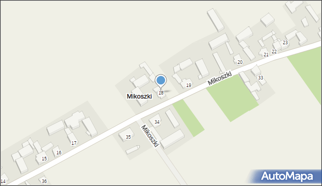 Mikoszki, Mikoszki, 18, mapa Mikoszki