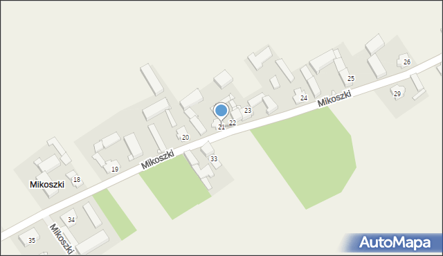 Mikoszki, Mikoszki, 21, mapa Mikoszki