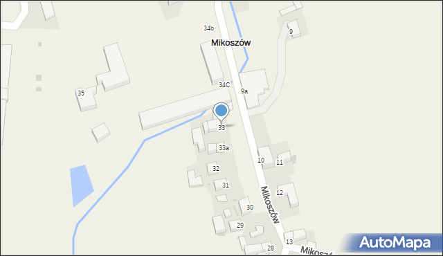 Mikoszów, Mikoszów, 33, mapa Mikoszów