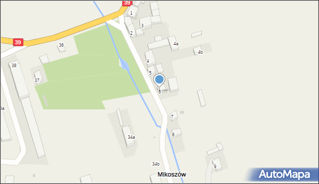 Mikoszów, Mikoszów, 6, mapa Mikoszów