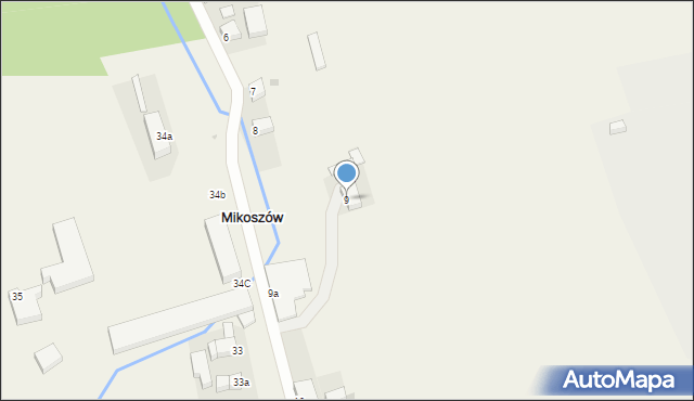 Mikoszów, Mikoszów, 9, mapa Mikoszów