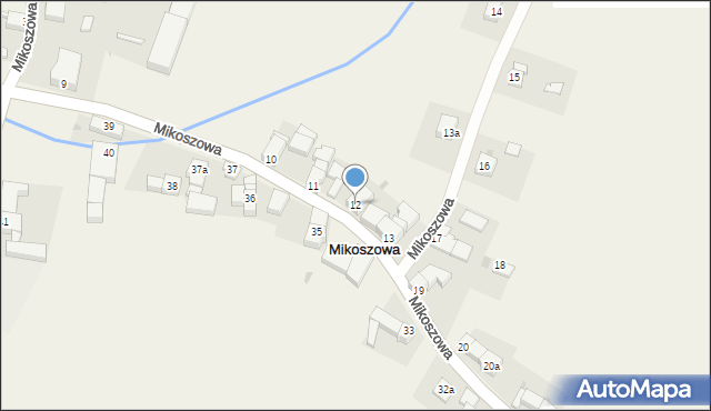 Mikoszowa, Mikoszowa, 12, mapa Mikoszowa