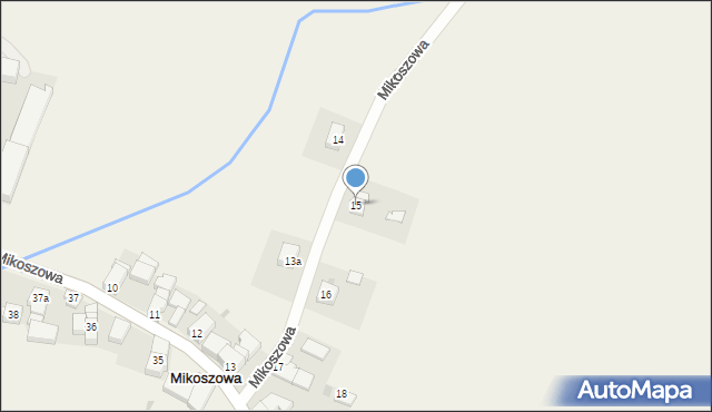 Mikoszowa, Mikoszowa, 15, mapa Mikoszowa