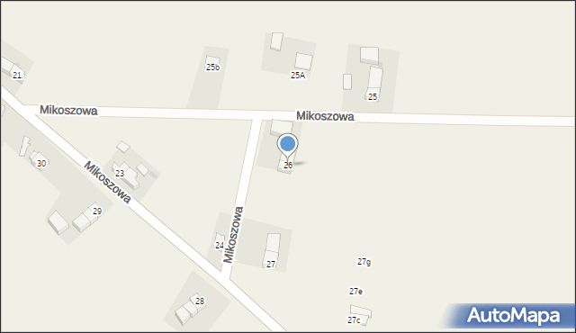 Mikoszowa, Mikoszowa, 26, mapa Mikoszowa