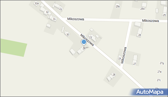 Mikoszowa, Mikoszowa, 29, mapa Mikoszowa