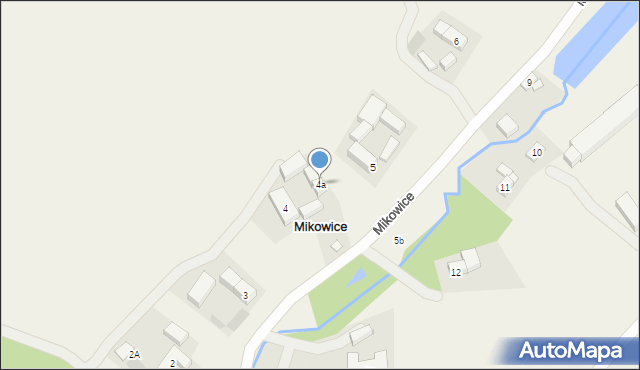 Mikowice, Mikowice, 4a, mapa Mikowice