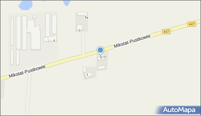 Mikstat-Pustkowie, Mikstat-Pustkowie, 3, mapa Mikstat-Pustkowie