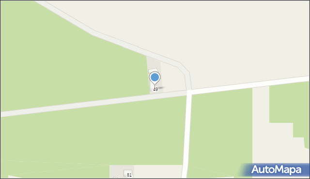 Mikstat-Pustkowie, Mikstat-Pustkowie, 49, mapa Mikstat-Pustkowie