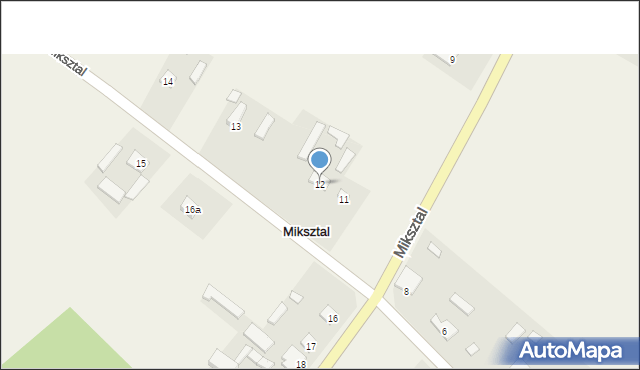 Miksztal, Miksztal, 12, mapa Miksztal