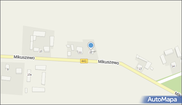 Mikuszewo, Mikuszewo, 12, mapa Mikuszewo