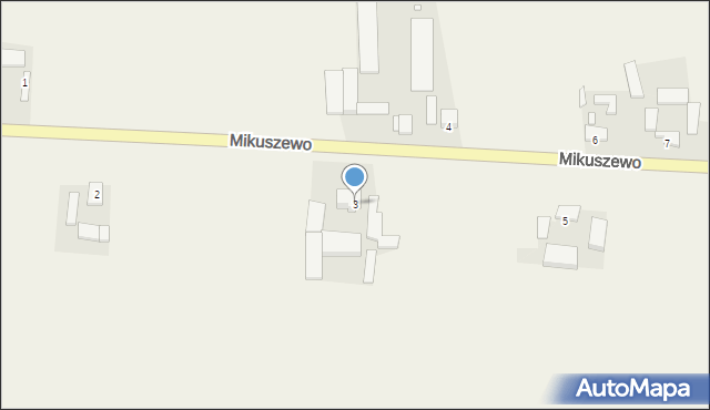 Mikuszewo, Mikuszewo, 3, mapa Mikuszewo