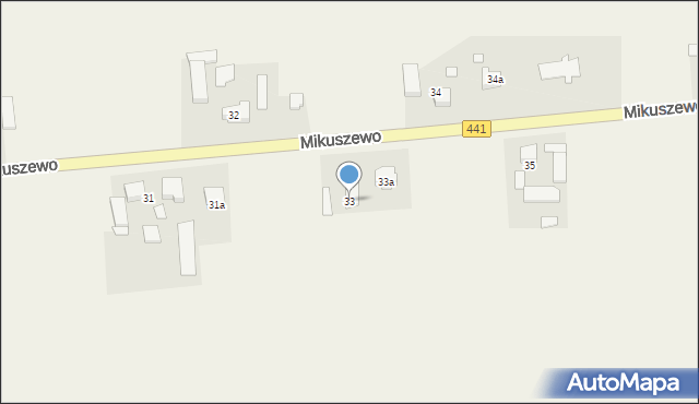 Mikuszewo, Mikuszewo, 33, mapa Mikuszewo