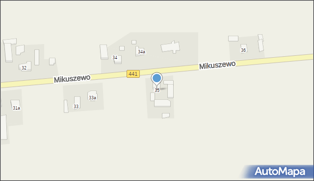 Mikuszewo, Mikuszewo, 35, mapa Mikuszewo