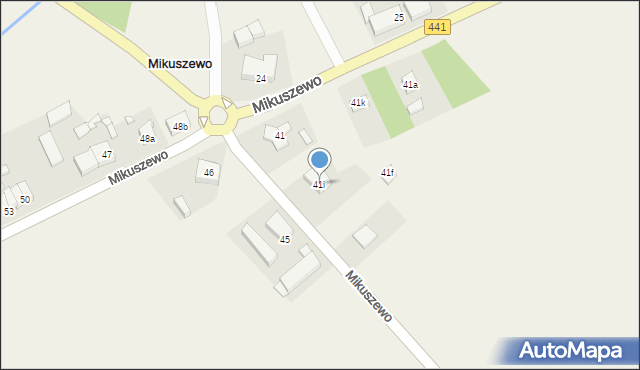 Mikuszewo, Mikuszewo, 41i, mapa Mikuszewo