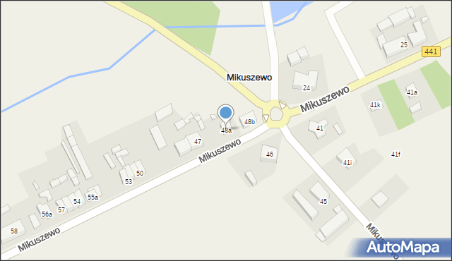 Mikuszewo, Mikuszewo, 48a, mapa Mikuszewo