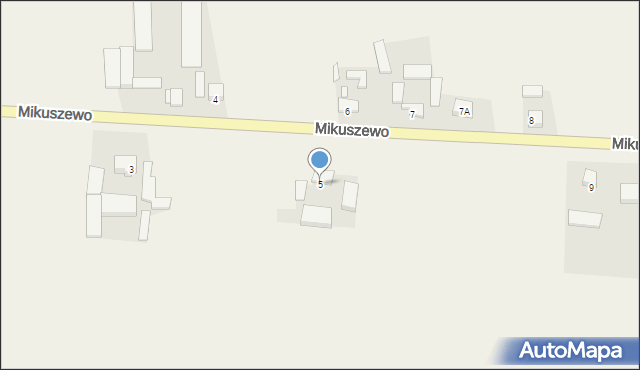 Mikuszewo, Mikuszewo, 5, mapa Mikuszewo