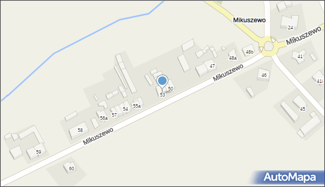 Mikuszewo, Mikuszewo, 53, mapa Mikuszewo