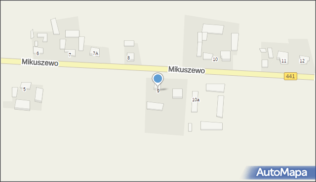 Mikuszewo, Mikuszewo, 9, mapa Mikuszewo