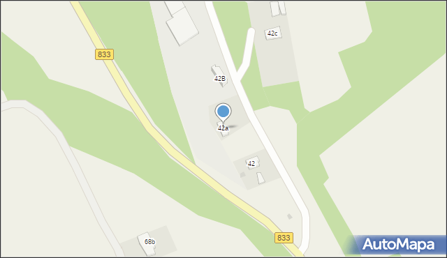 Mikuszewskie, Mikuszewskie, 42a, mapa Mikuszewskie