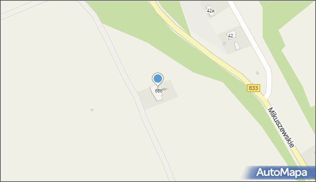 Mikuszewskie, Mikuszewskie, 68b, mapa Mikuszewskie