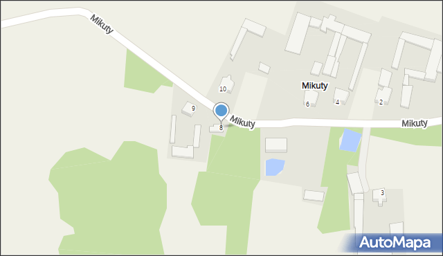 Mikuty, Mikuty, 8, mapa Mikuty