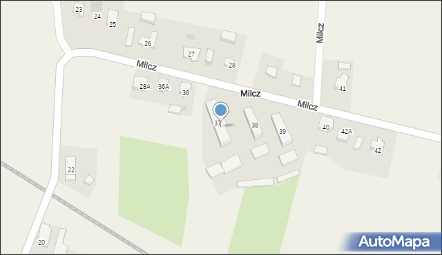 Milcz, Milcz, 37C, mapa Milcz
