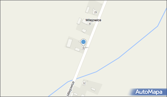 Milejowice, Milejowice, 31, mapa Milejowice