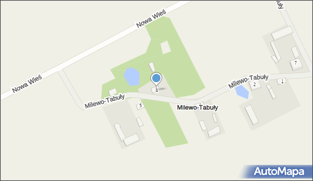 Milewo-Tabuły, Milewo-Tabuły, 4, mapa Milewo-Tabuły