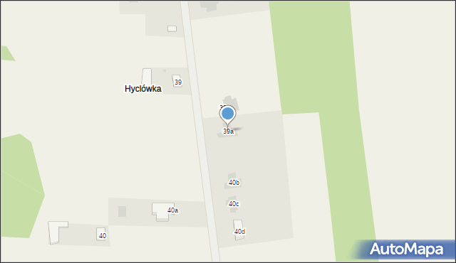 Miłków, Miłków, 39a, mapa Miłków