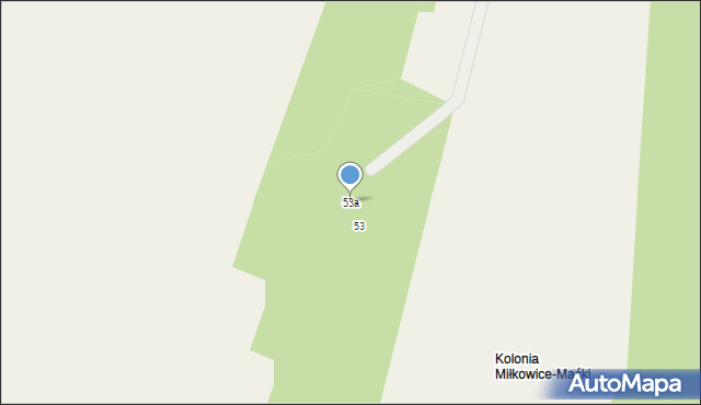 Miłkowice-Maćki, Miłkowice-Maćki, 53a, mapa Miłkowice-Maćki