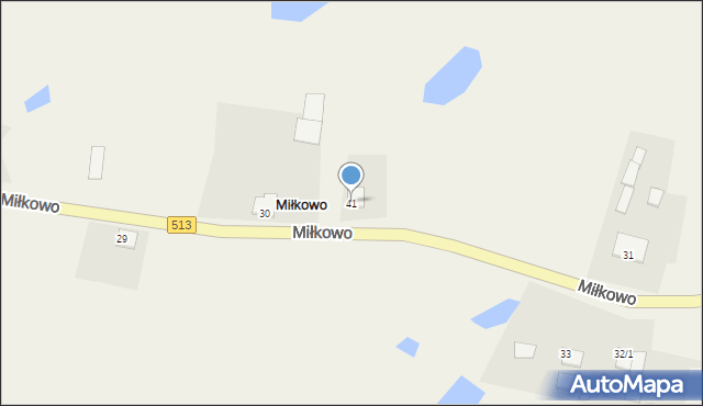 Miłkowo, Miłkowo, 41, mapa Miłkowo