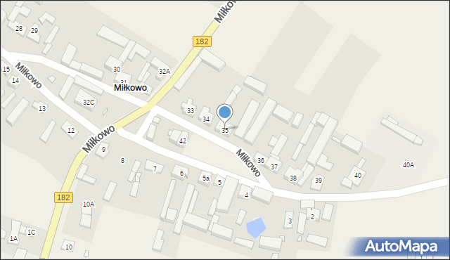 Miłkowo, Miłkowo, 35, mapa Miłkowo