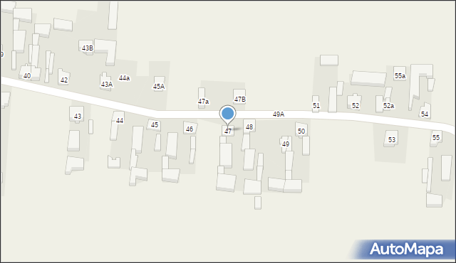 Miłochniewice, Miłochniewice, 47, mapa Miłochniewice