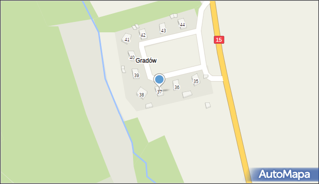 Miłochowice, Miłochowice, 37, mapa Miłochowice