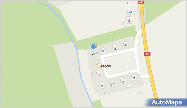 Miłochowice, Miłochowice, 41, mapa Miłochowice