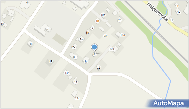 Miłocin, Miłocin, 8c, mapa Miłocin