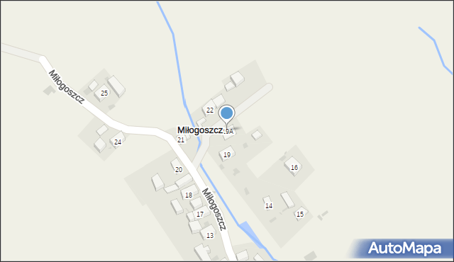 Miłogoszcz, Miłogoszcz, 19A, mapa Miłogoszcz